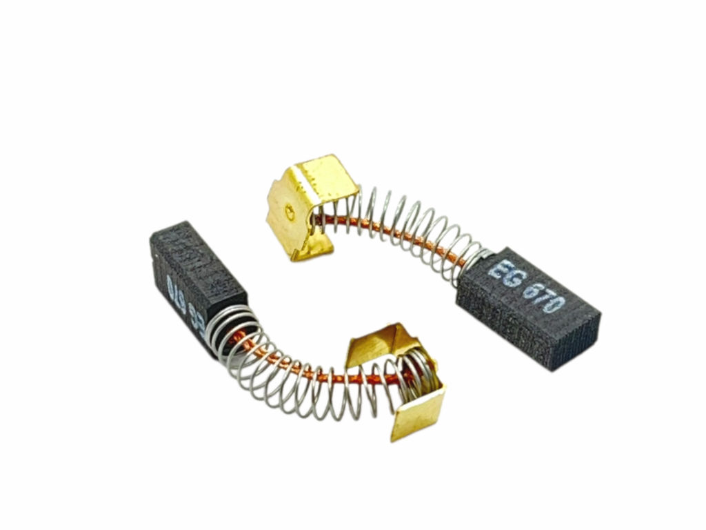 Uhlíky Protool 2ks, 5 x 8 x 15 mm, 627003, uhlíky do elektromotorů