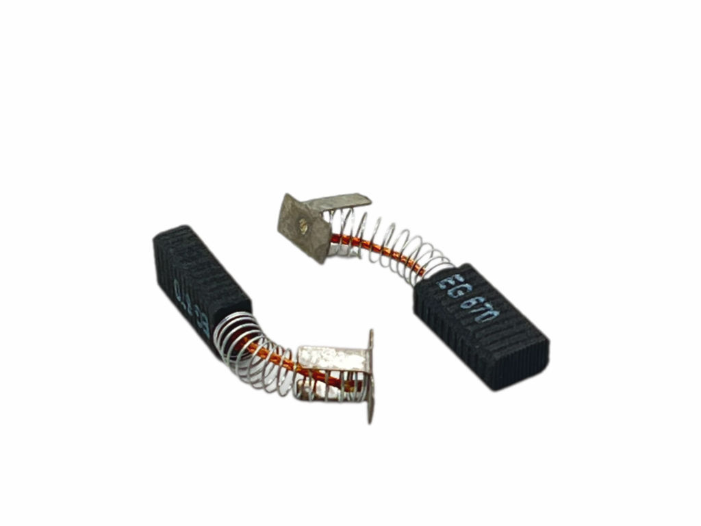 Uhlíky Protool 2ks, 5 x 8 x 17,5 mm, 627019, uhlíky do elektromotorů