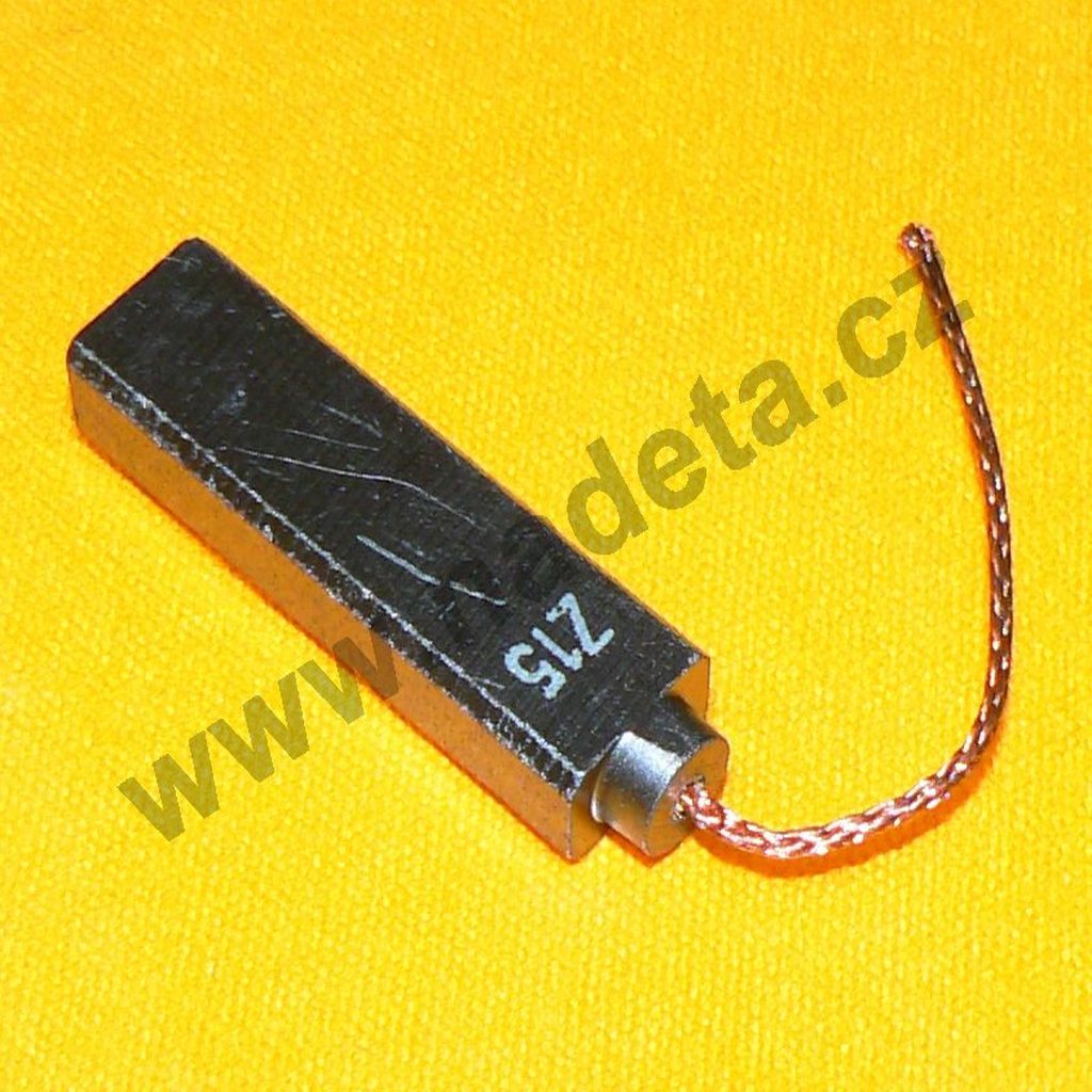 Uhlíky Zelmer 2ks, 6.2 x 10 x 34 mm, uhlíky s držákem do elektromotoru vysavače METEOR, TWISTER ( ZELMER 308.0210 )