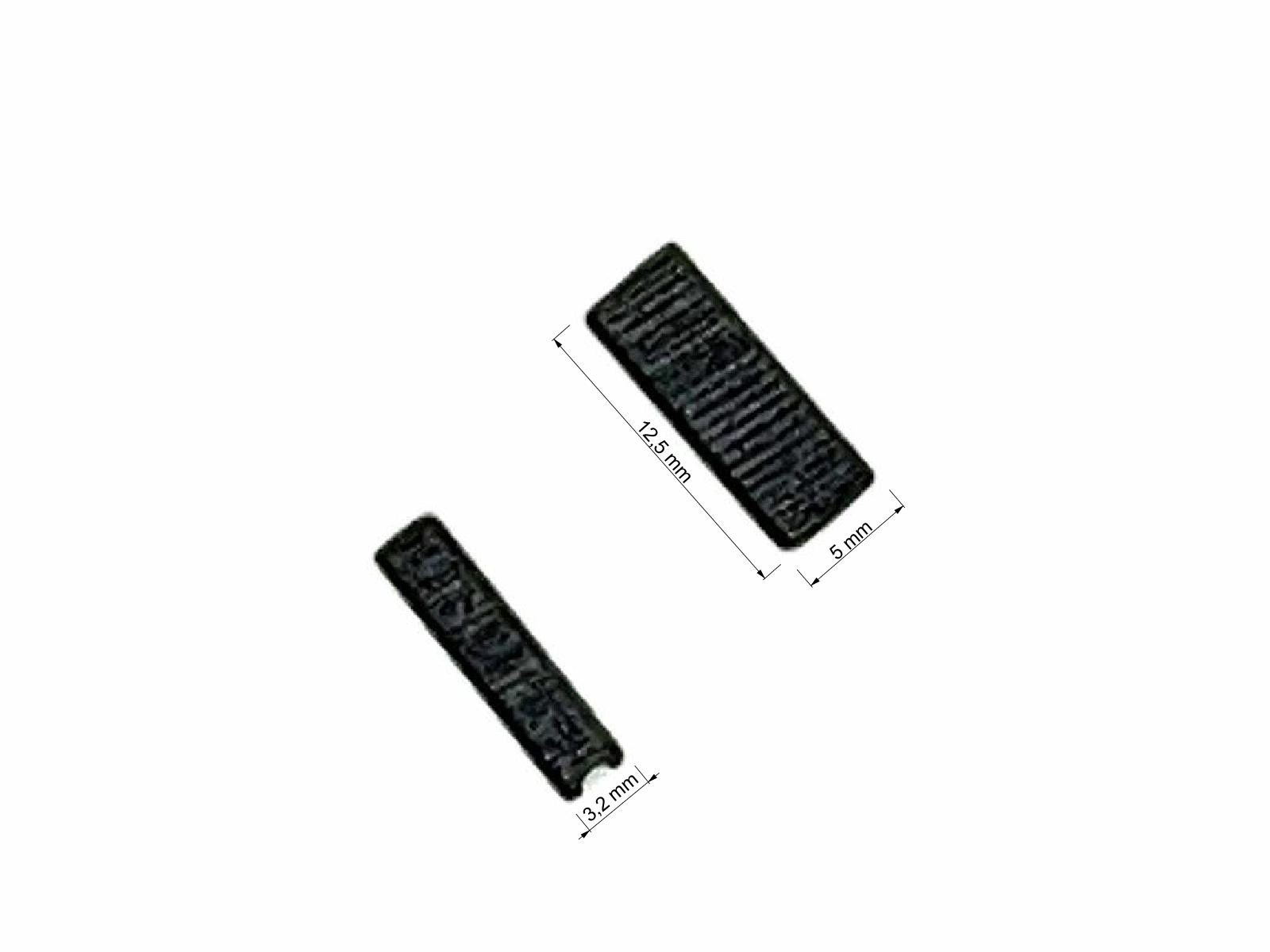 Uhliky Zlatnik 2ks, 5 x 3.2 x 12.5 mm, EM521 uhlíky do elektromotorů