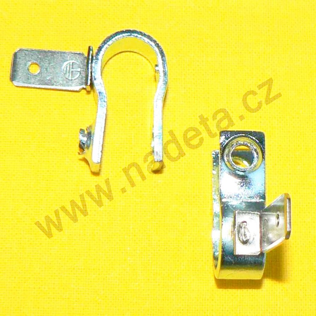 Uzemňovací objímka pro topné těleso tyčové, d = 8,5 mm