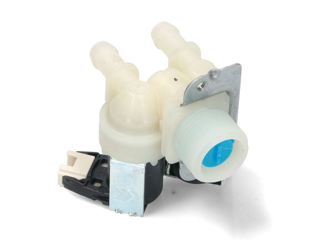 Ventil napouštěcí dvoucestný, přímý pro WHIRLPOOL 481228128468, INDESIT, GORENJE, BOSCH, SEMENS 