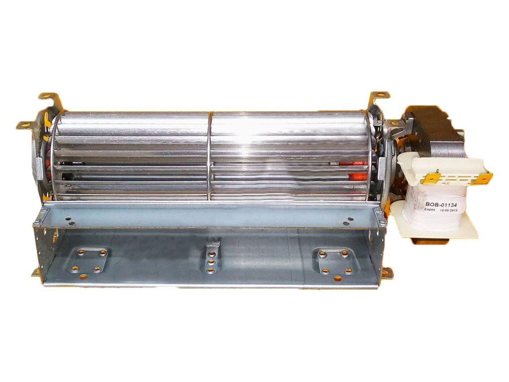 Ventilátor krátký, turbína 195 mm, akumulační kamna EMKO