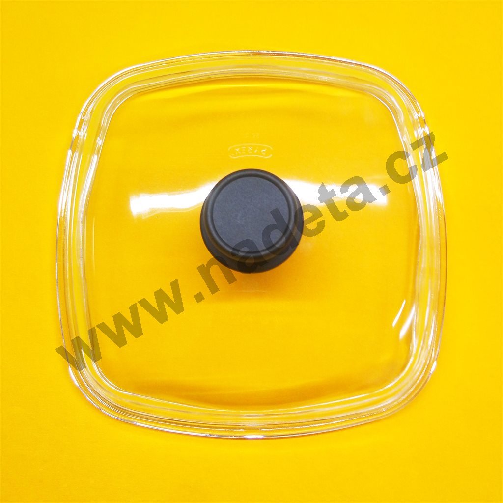 Víko skeleněné včetně úchytu K268 26x26 Eta 6999 91020