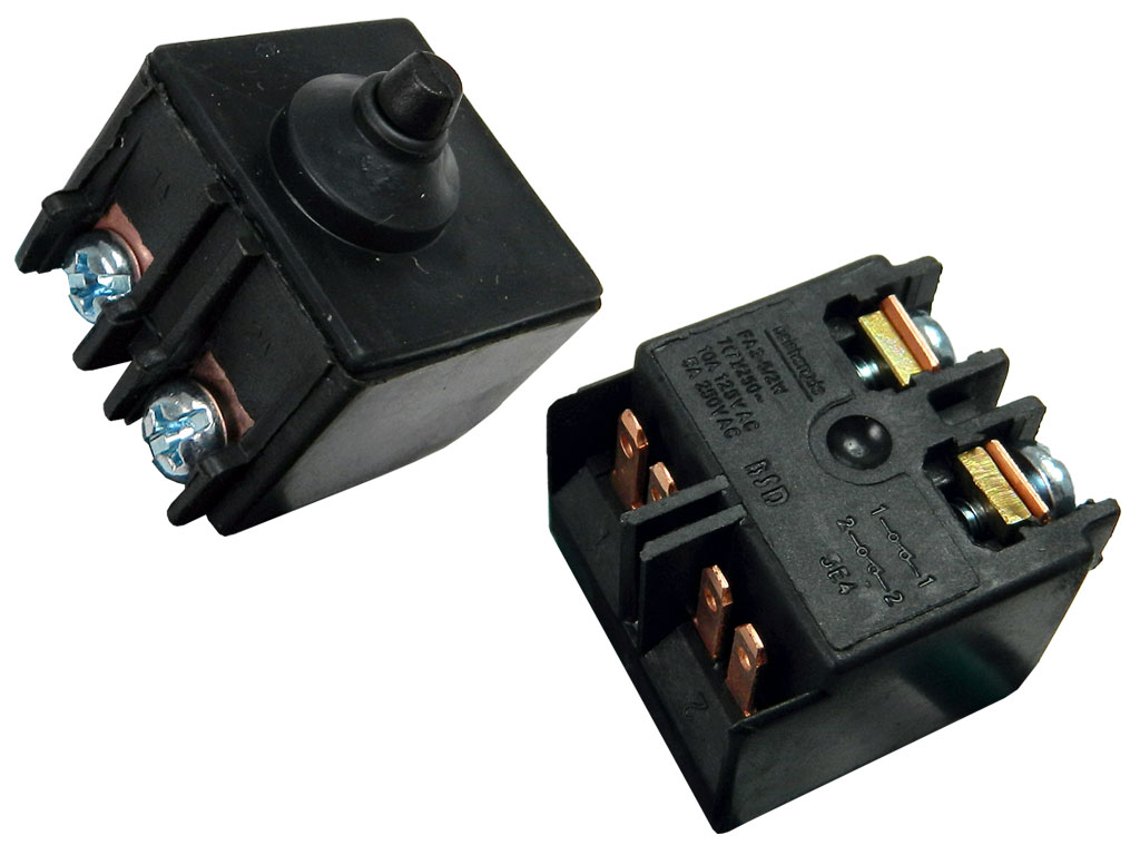 Vypínač na brusku Bosch GWS 6-100, náhradní spínač úhlové brusky 1.607.200.146, 1.607.200.179