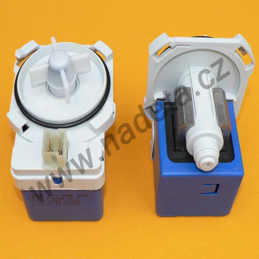 Vypouštěcí čerpadlo pračky, myčky 33W motorek bajonet 4 zuby