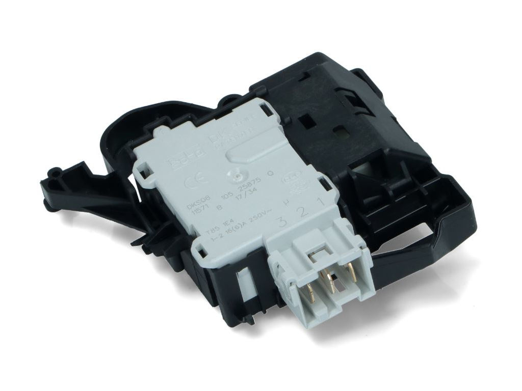 Zámek, blokování dvířek pračky 481010885440 WHIRLPOOL / INDESIT, náhrada