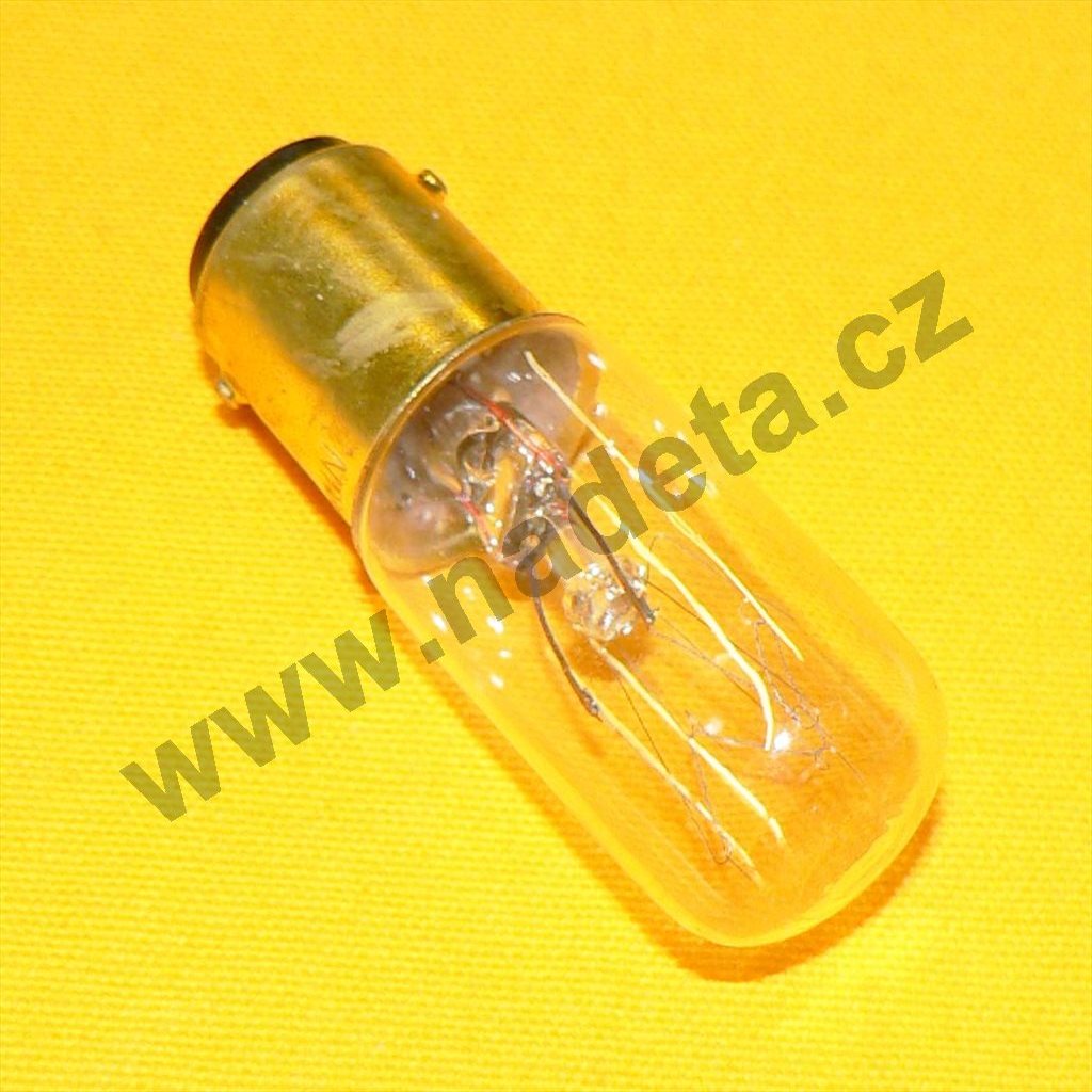 Žárovka 15 W BA15, šicí stroj 